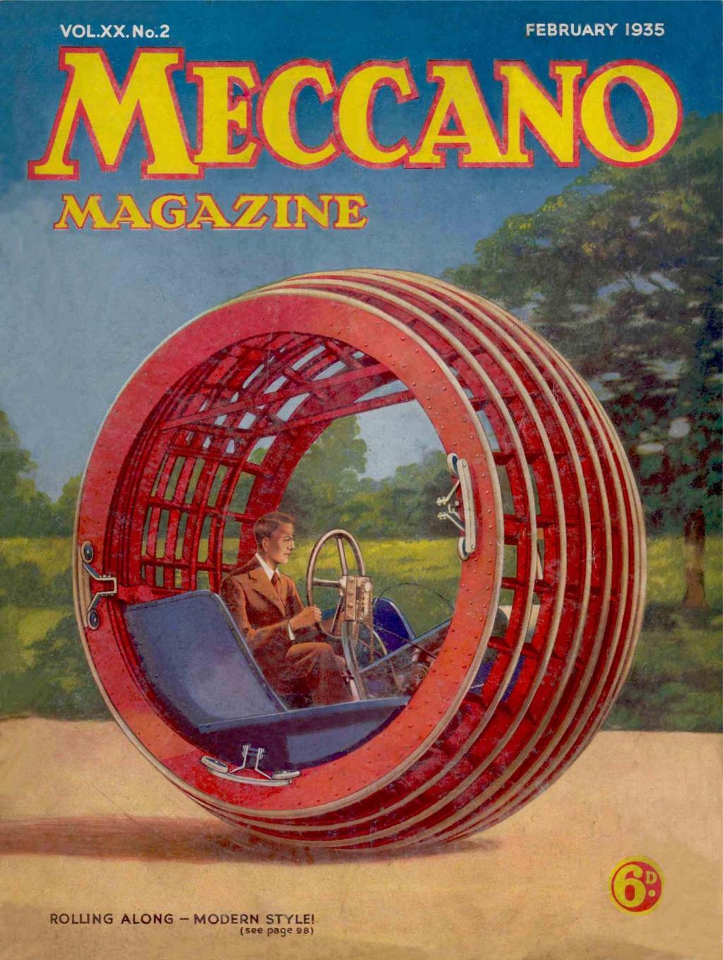 Comic Book Cover For Meccano Magazine v20 2