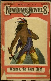 Large Thumbnail For Beadle's New Dime Novels 377 - Wenona, the Giant Chief