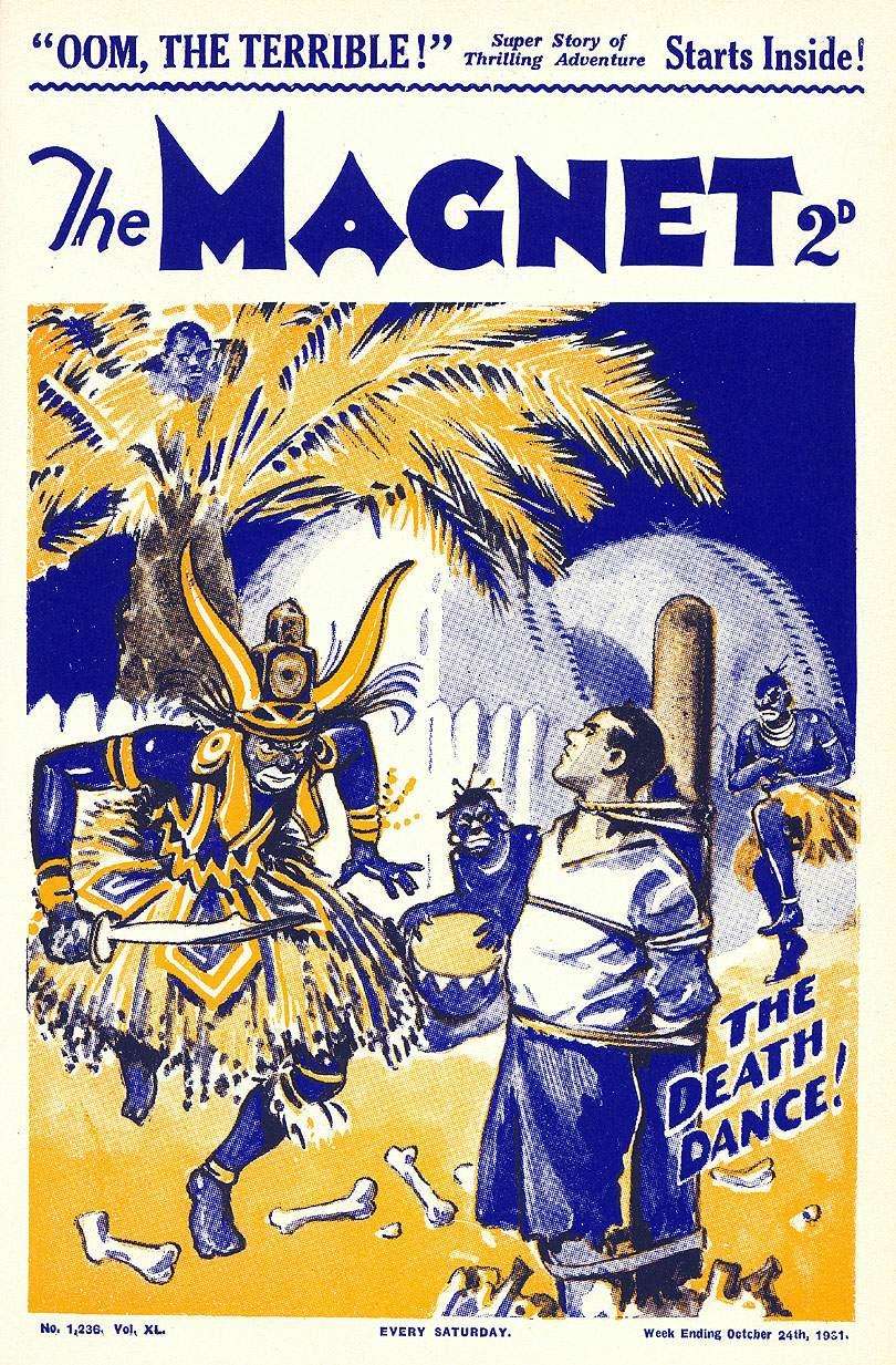 Book Cover For The Magnet 1236 - Saved from the Cannibals!