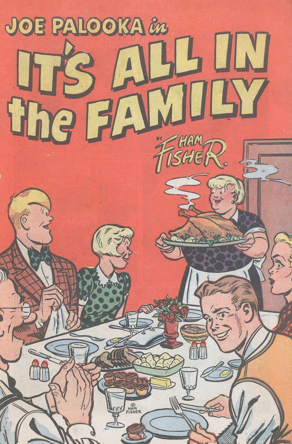 Book Cover For Joe Palooka in It's All in the Family