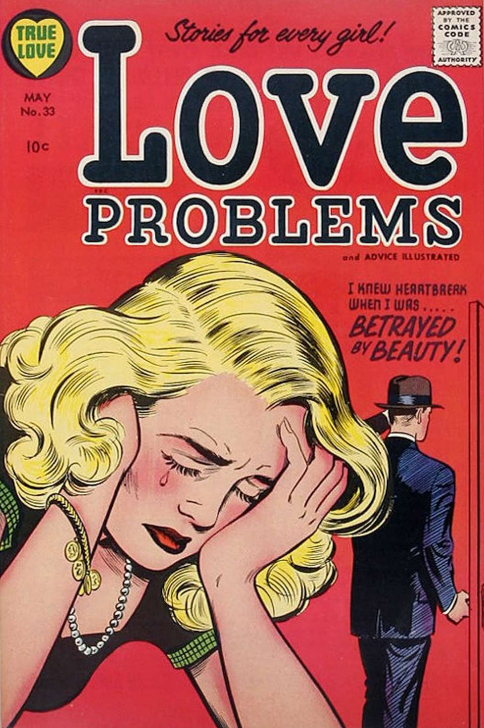 Comic Book Cover For True Love Problems and Advice Illustrated 33