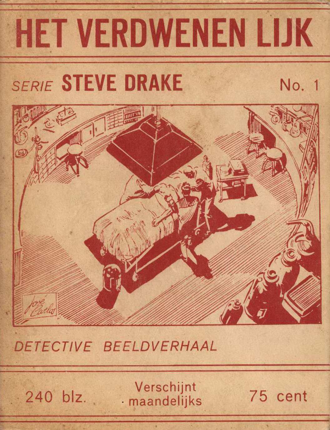 Book Cover For Steve Drake 1 - Het Verdwenen Lijk