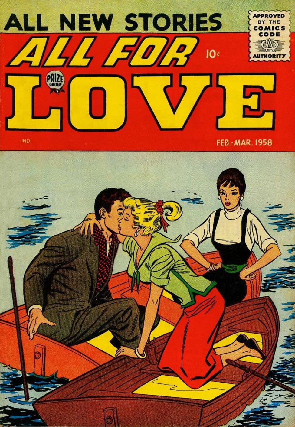 Comic Book Cover For All for Love v1 6