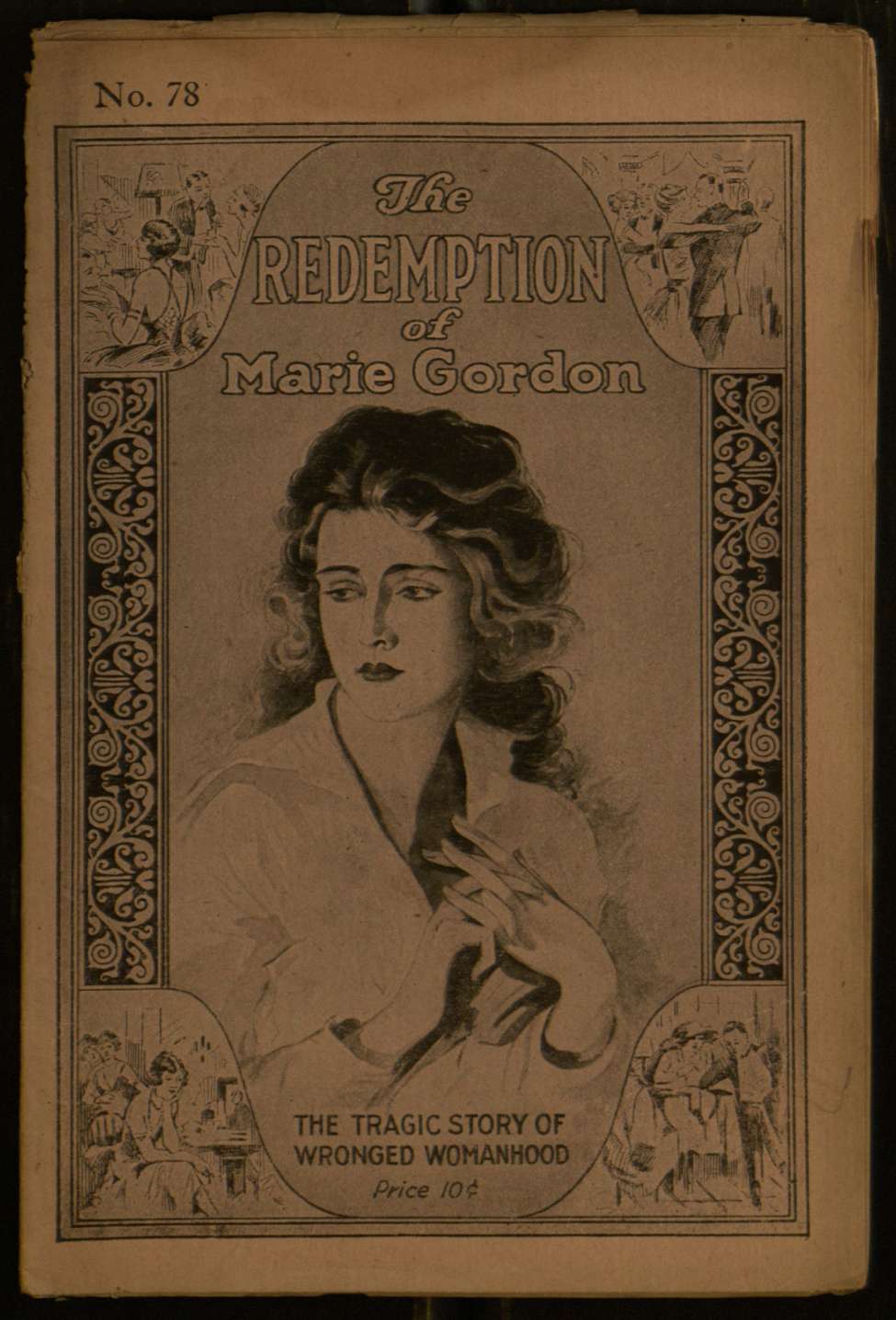 Book Cover For The Redemption of Marie Gordon 78 - Cora Lane Sherman