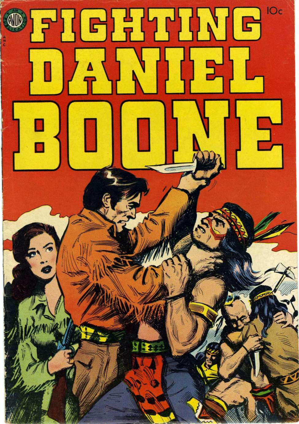 Book Cover For Fighting Daniel Boone nn