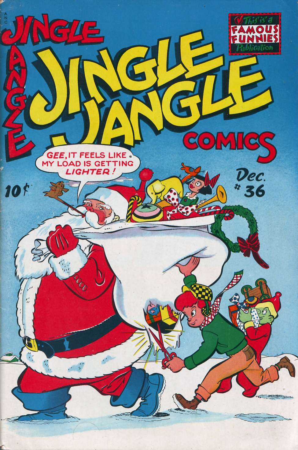 Comic Book Cover For Jingle Jangle Comics 36