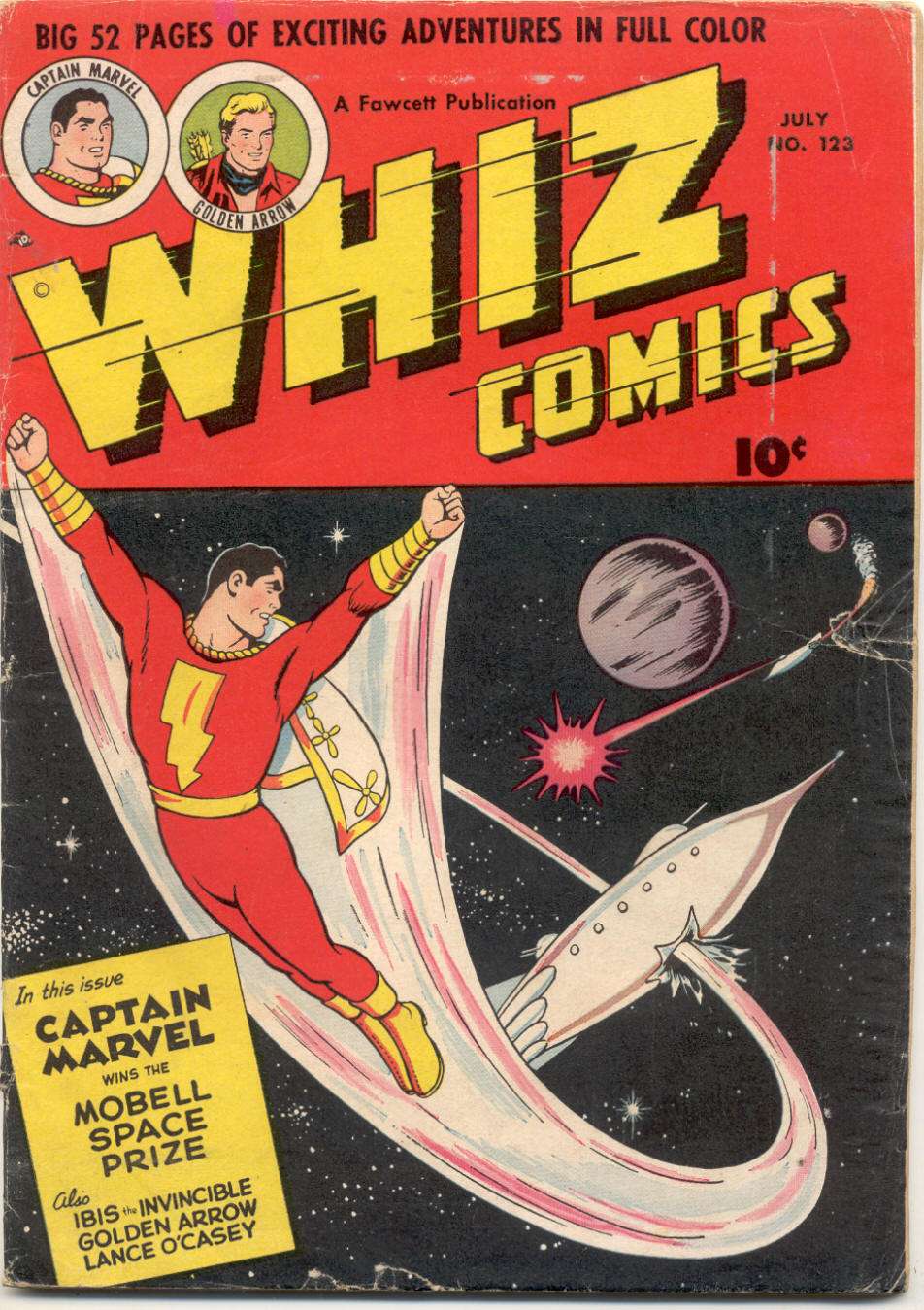 Book Cover For Whiz Comics 123