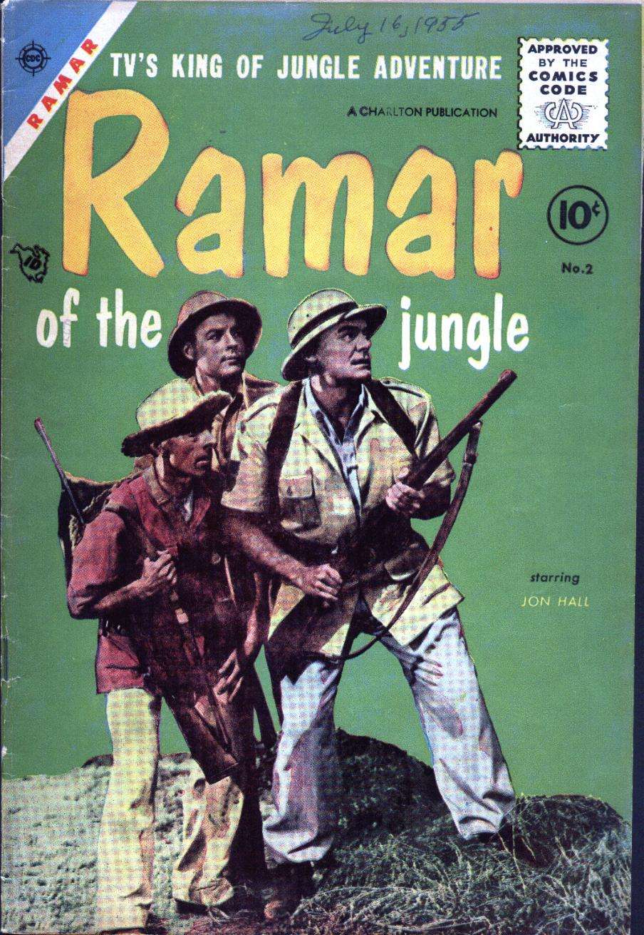 Comic Book Cover For Ramar Of The Jungle 2