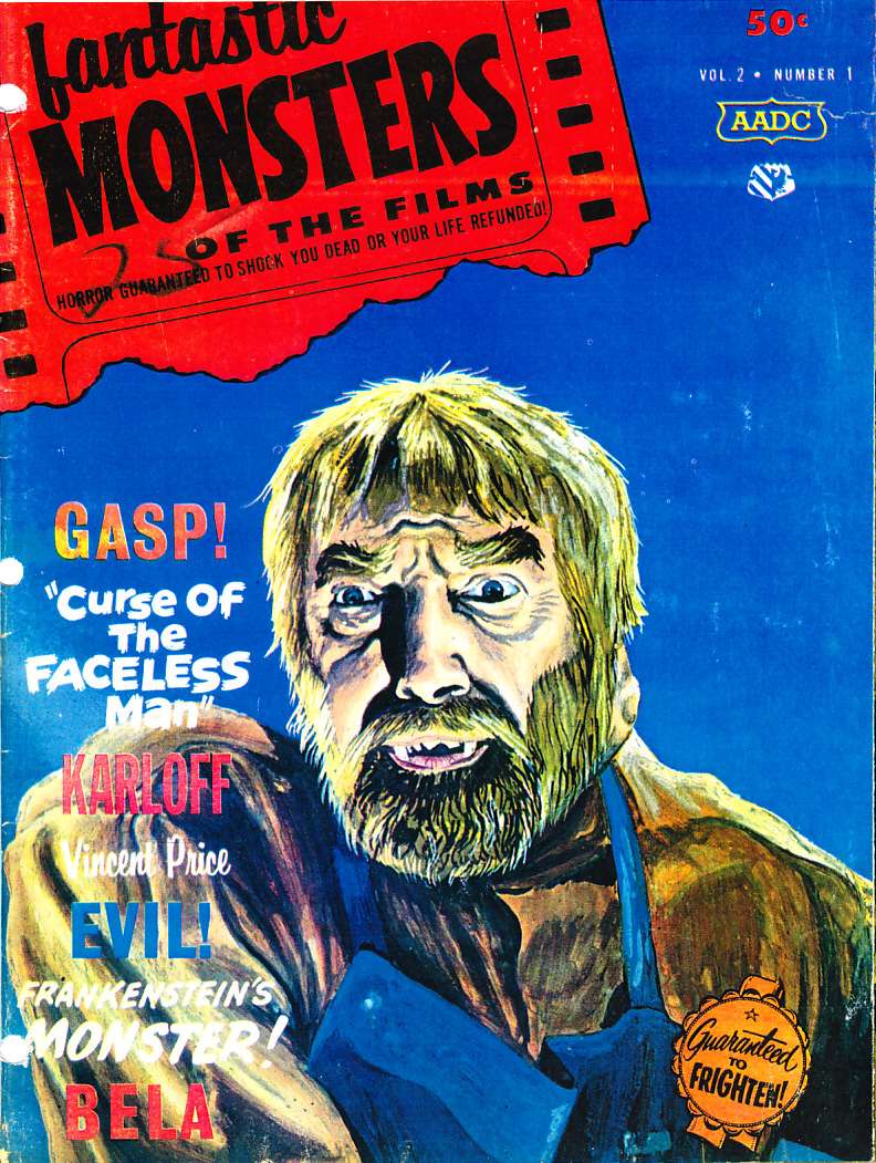 Comic Book Cover For Fantastic Monsters of the Films v2 1