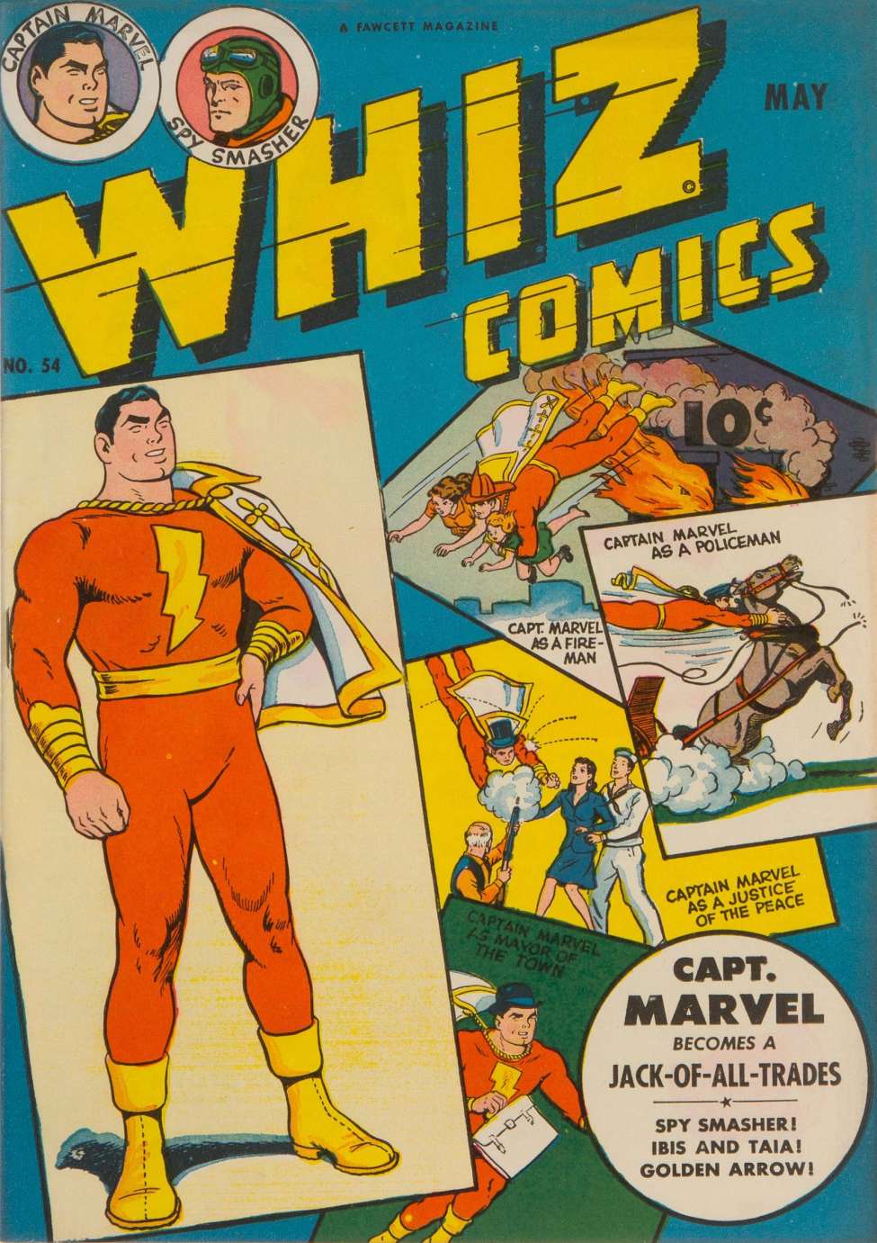 Book Cover For Whiz Comics 54 - Version 1