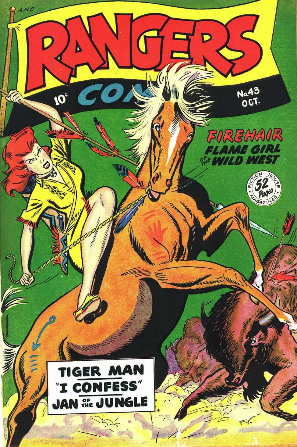 Comic Book Cover For Rangers Comics 43