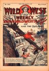 Cover For Wild West Weekly 1272 - Young Wild Wests Lucky Drop