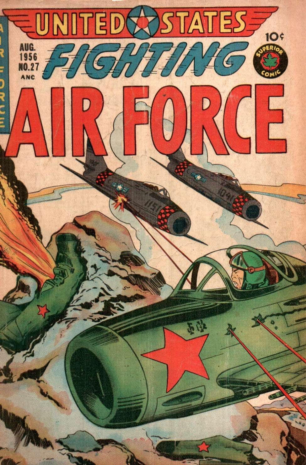 Comic Book Cover For U.S. Fighting Air Force 27