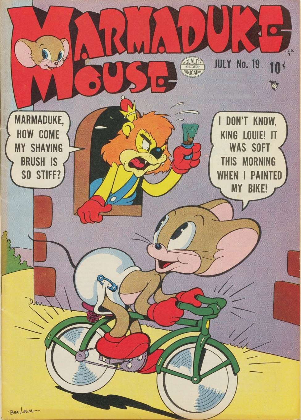 Book Cover For Marmaduke Mouse 19