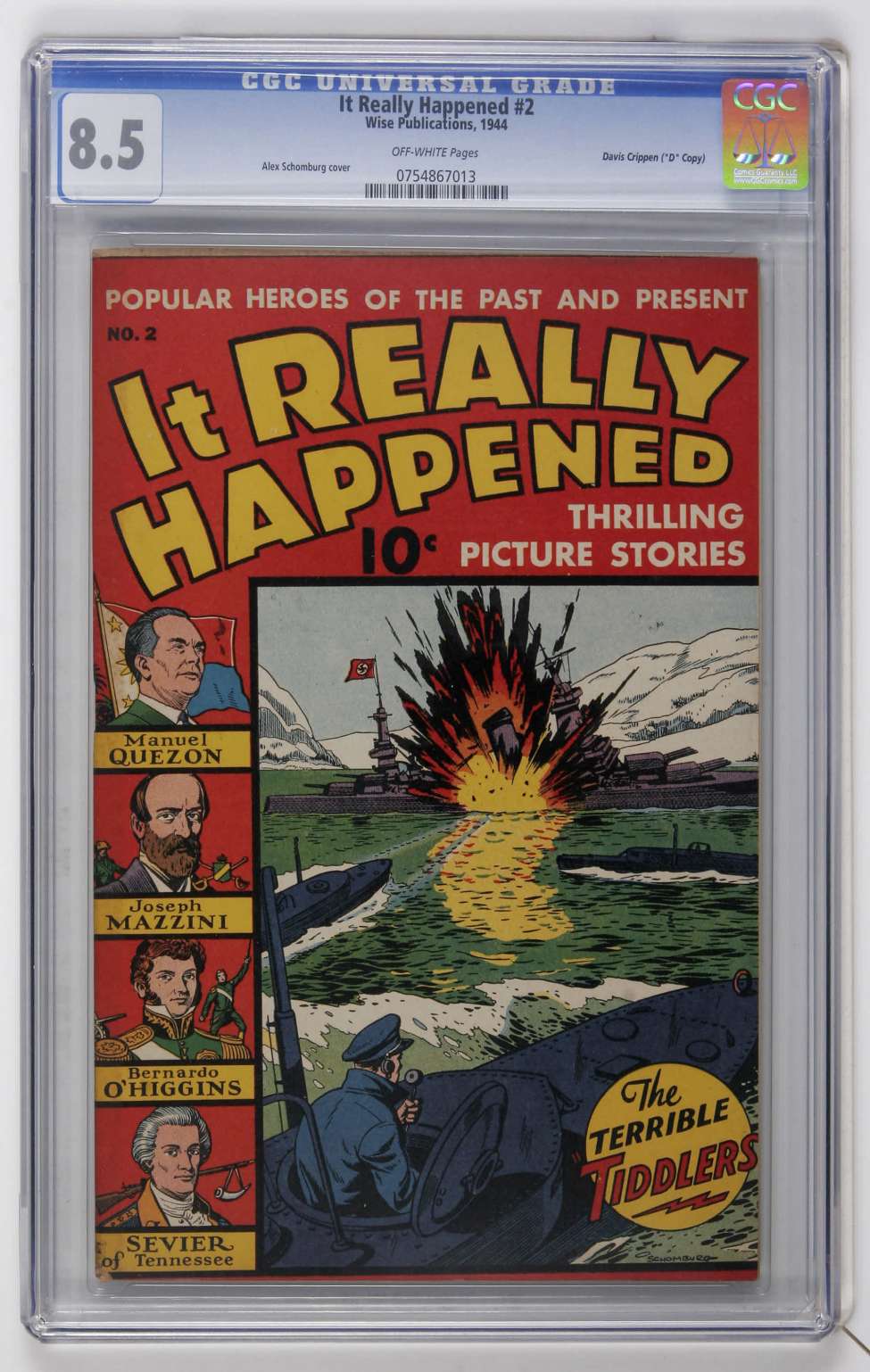 Comic Book Cover For It Really Happened 2