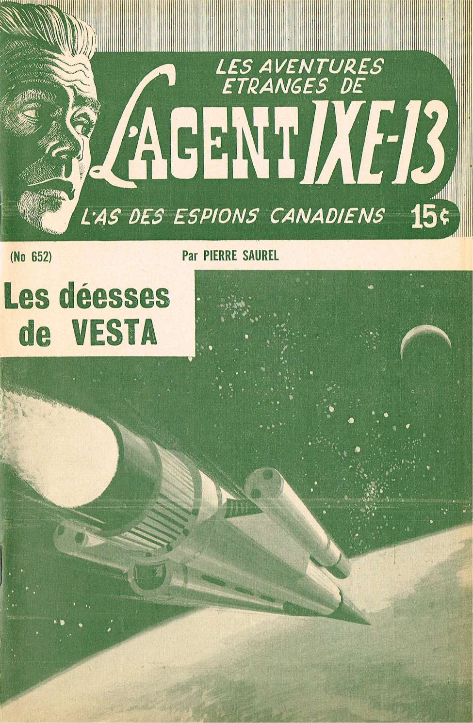 Book Cover For L'Agent IXE-13 v2 652 - La déesses de Vesta