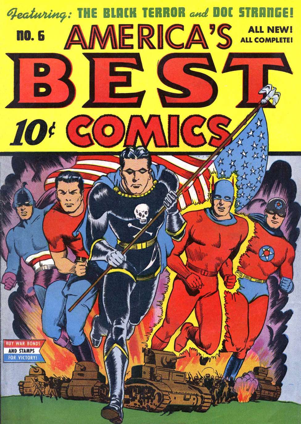 Book Cover For America's Best Comics 6 (paper/2fiche)