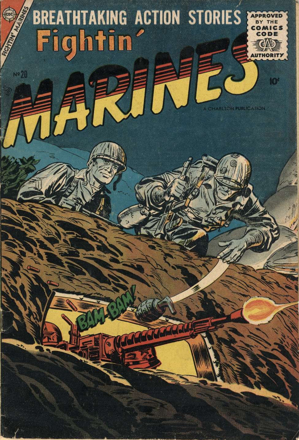 Book Cover For Fightin' Marines 20 - Version 2