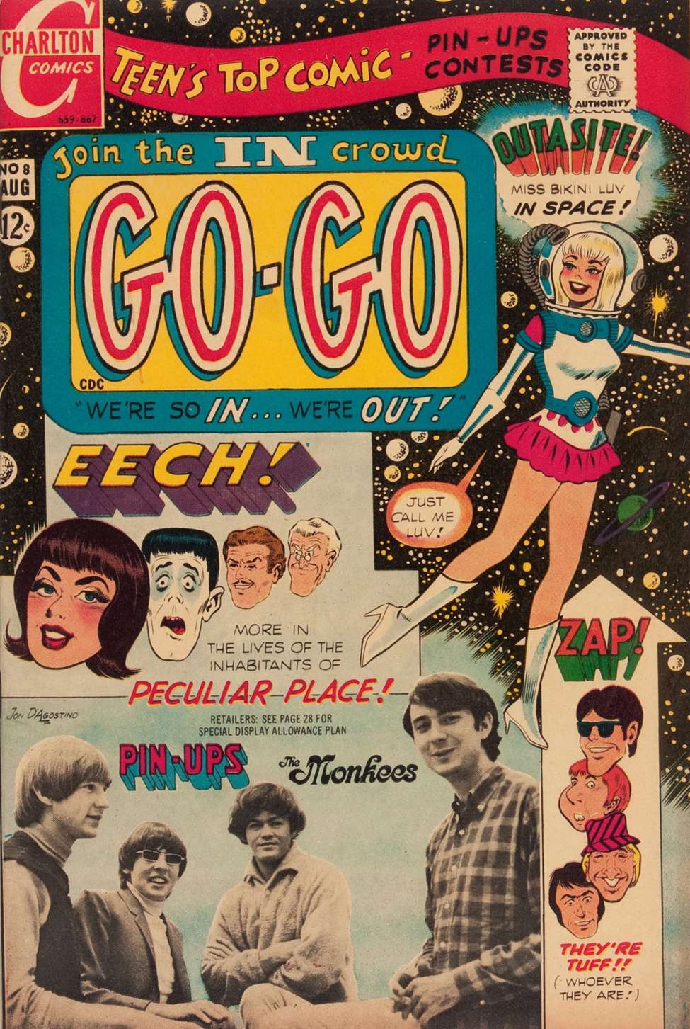 Comic Book Cover For Go-Go 8
