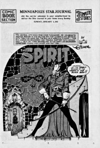Large Thumbnail For The Spirit (1941-01-05) - Minneapolis Star Journal (b/w)