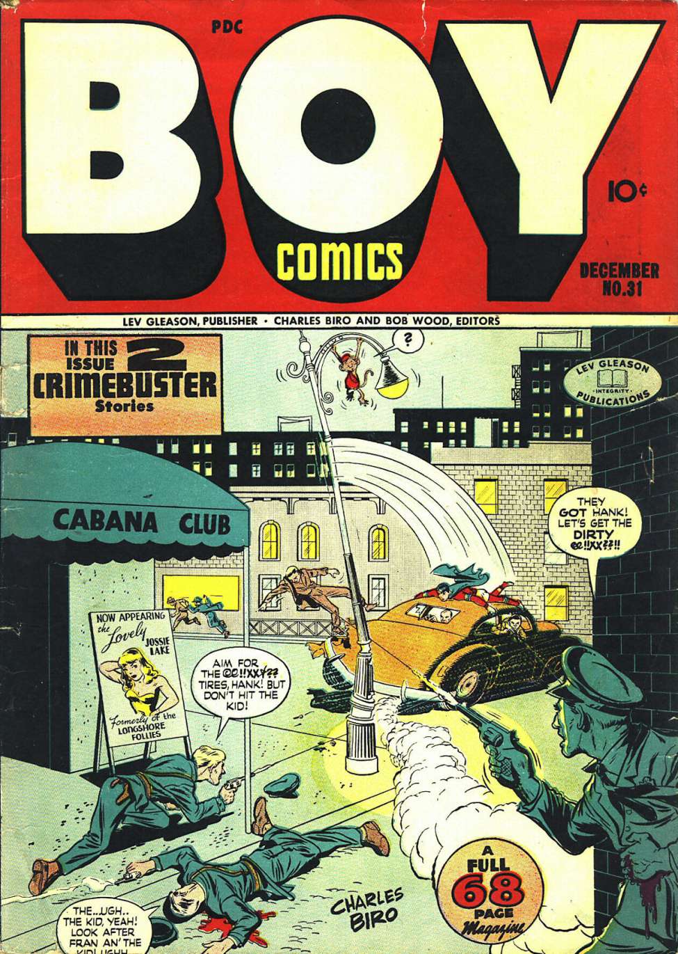 Comic Book Cover For Boy Comics 31