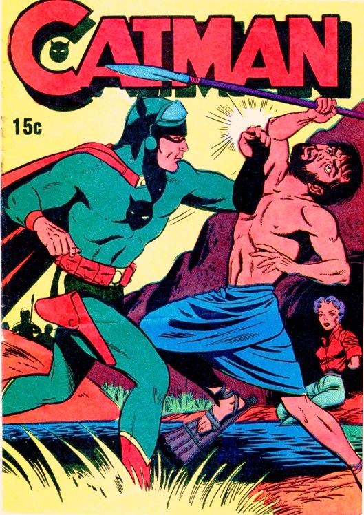 Comic Book Cover For Catman 23
