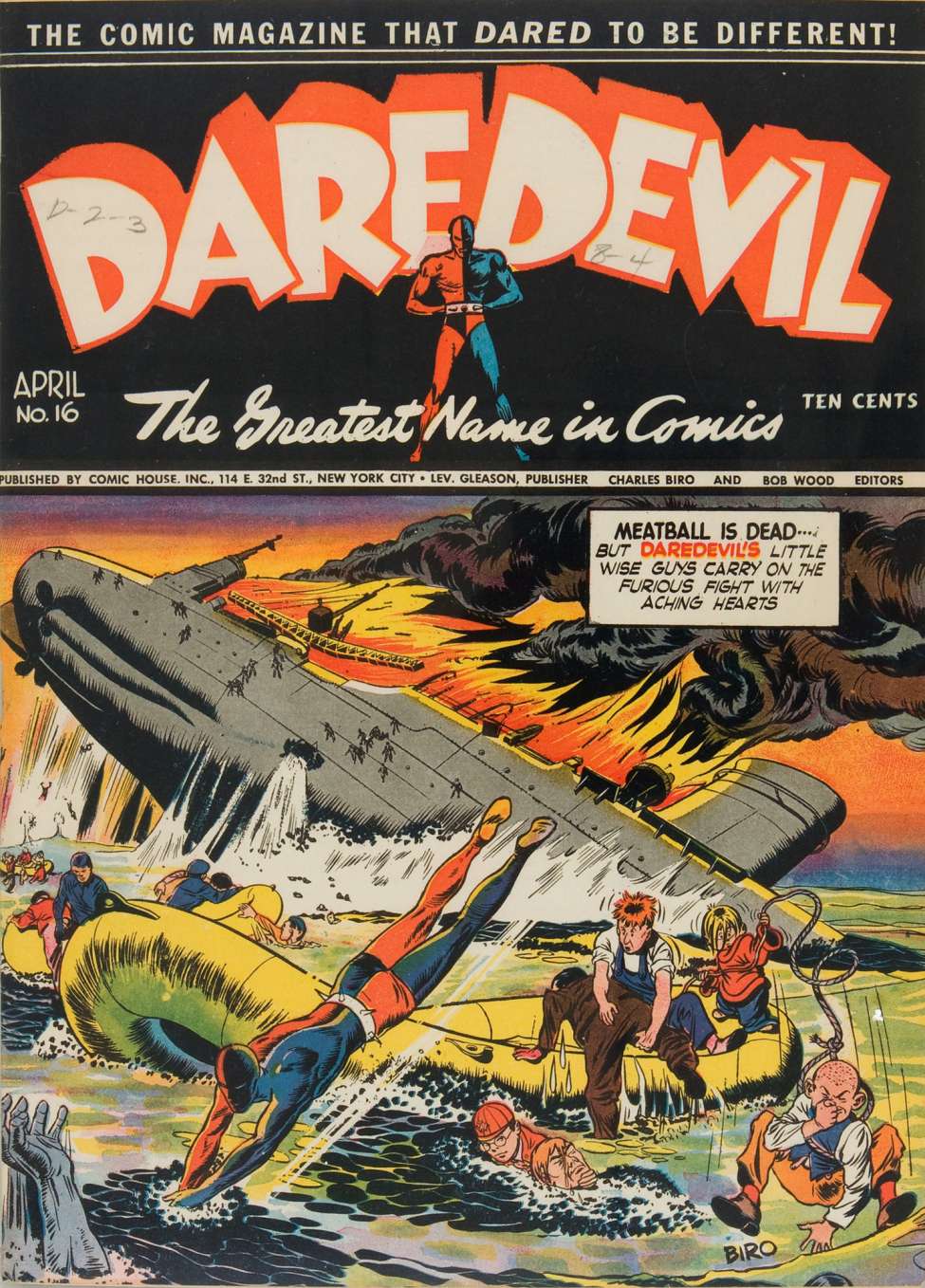 Book Cover For Daredevil Comics 16 (alt) - Version 2