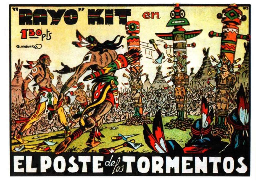 Comic Book Cover For Rayo Kit 3 - El Poste De Los Tormentos