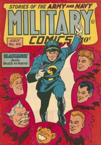 Large Thumbnail For Military Comics 40 (alt) - Version 2