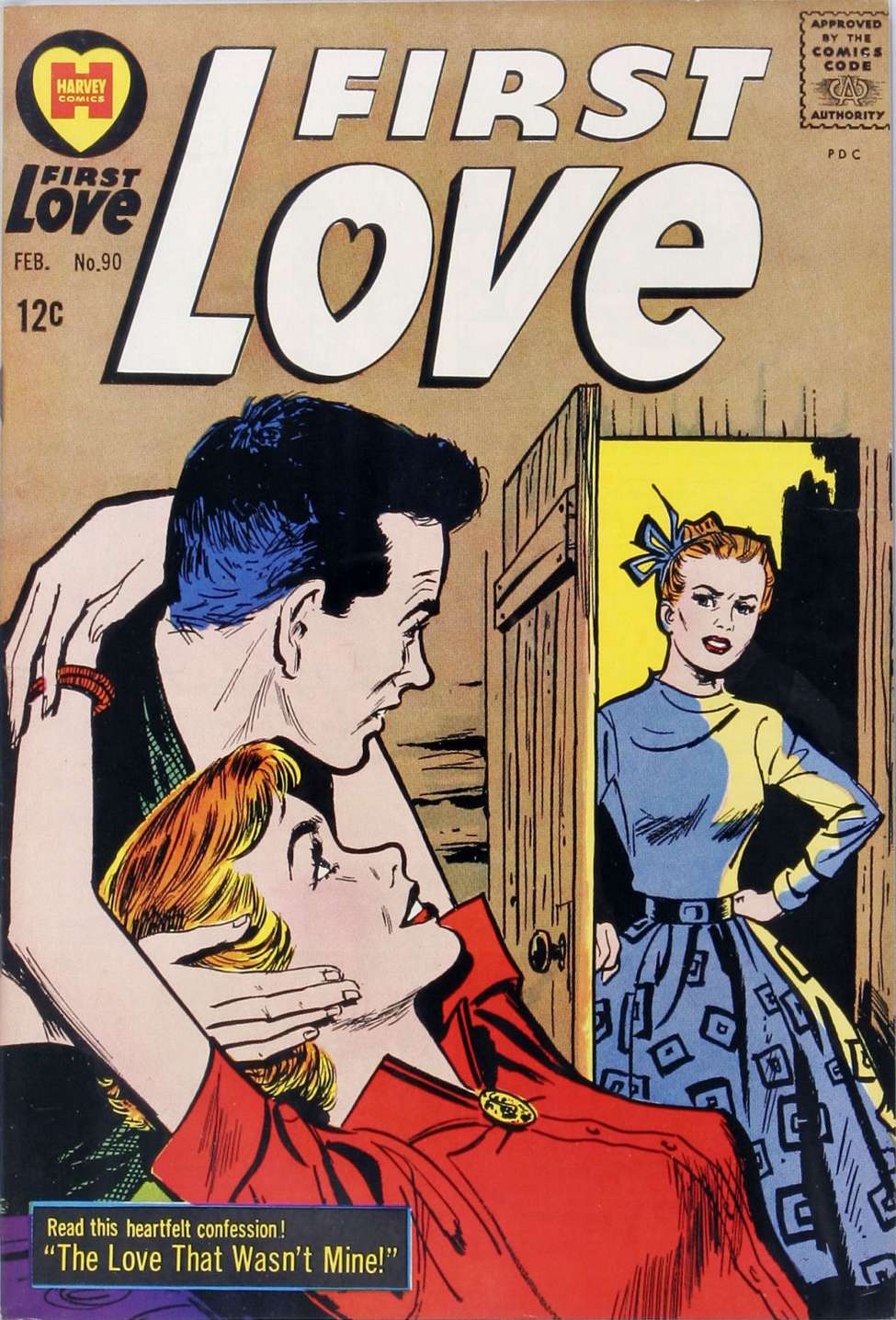 Comic Book Cover For First Love Illustrated 90