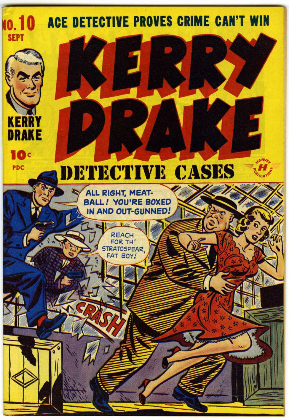 Comic Book Cover For Kerry Drake Detective Cases 10