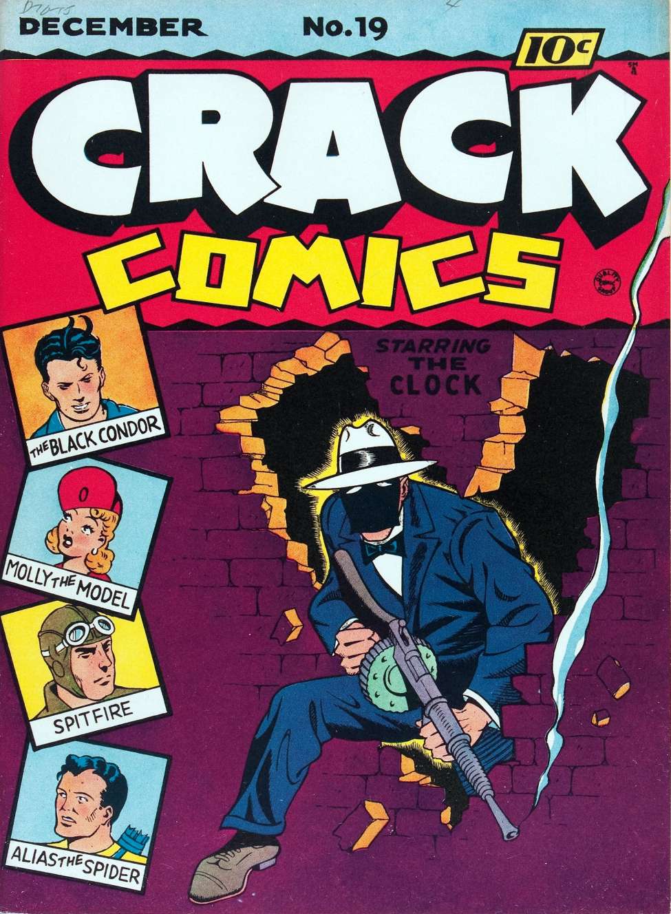 Book Cover For Crack Comics 19