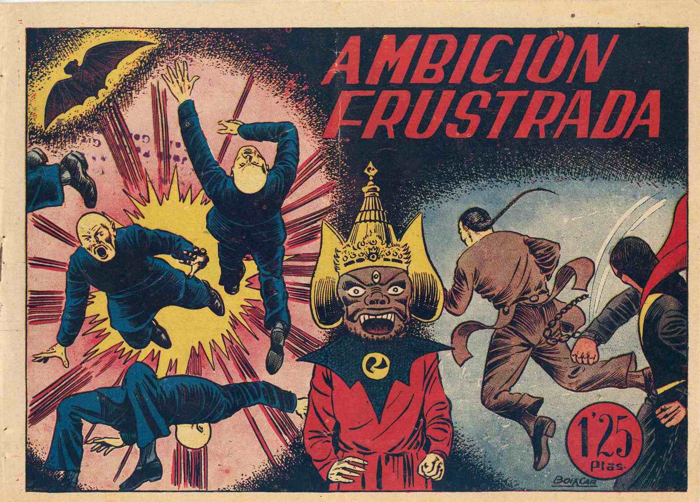 Comic Book Cover For El Murcielago 6 - Ambición Frustrada