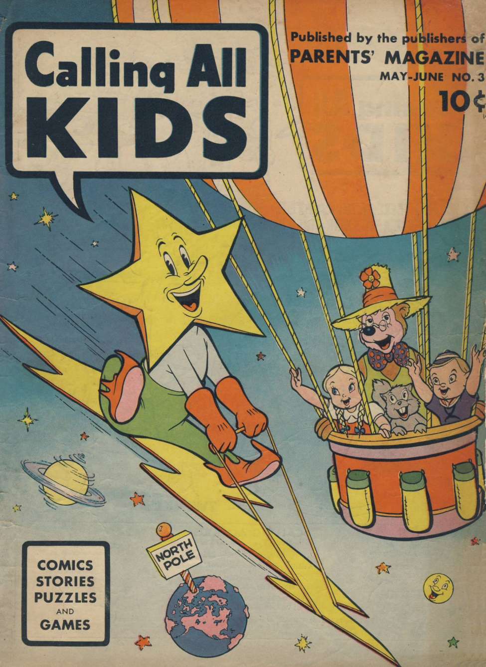 Comic Book Cover For Calling All Kids 3