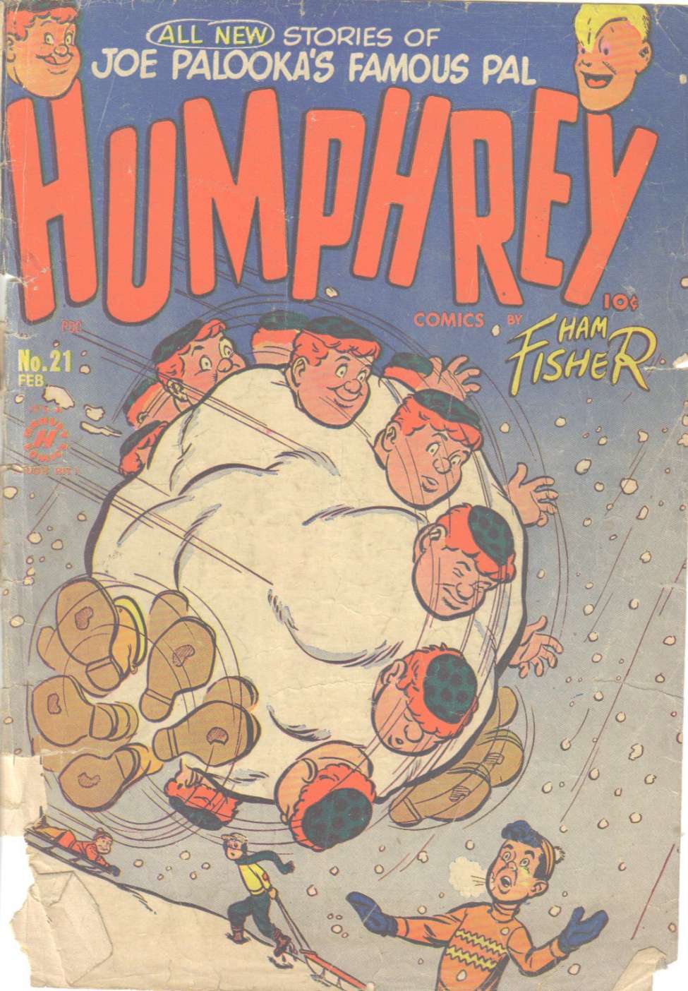 Book Cover For Humphrey Comics 21 - Version 1