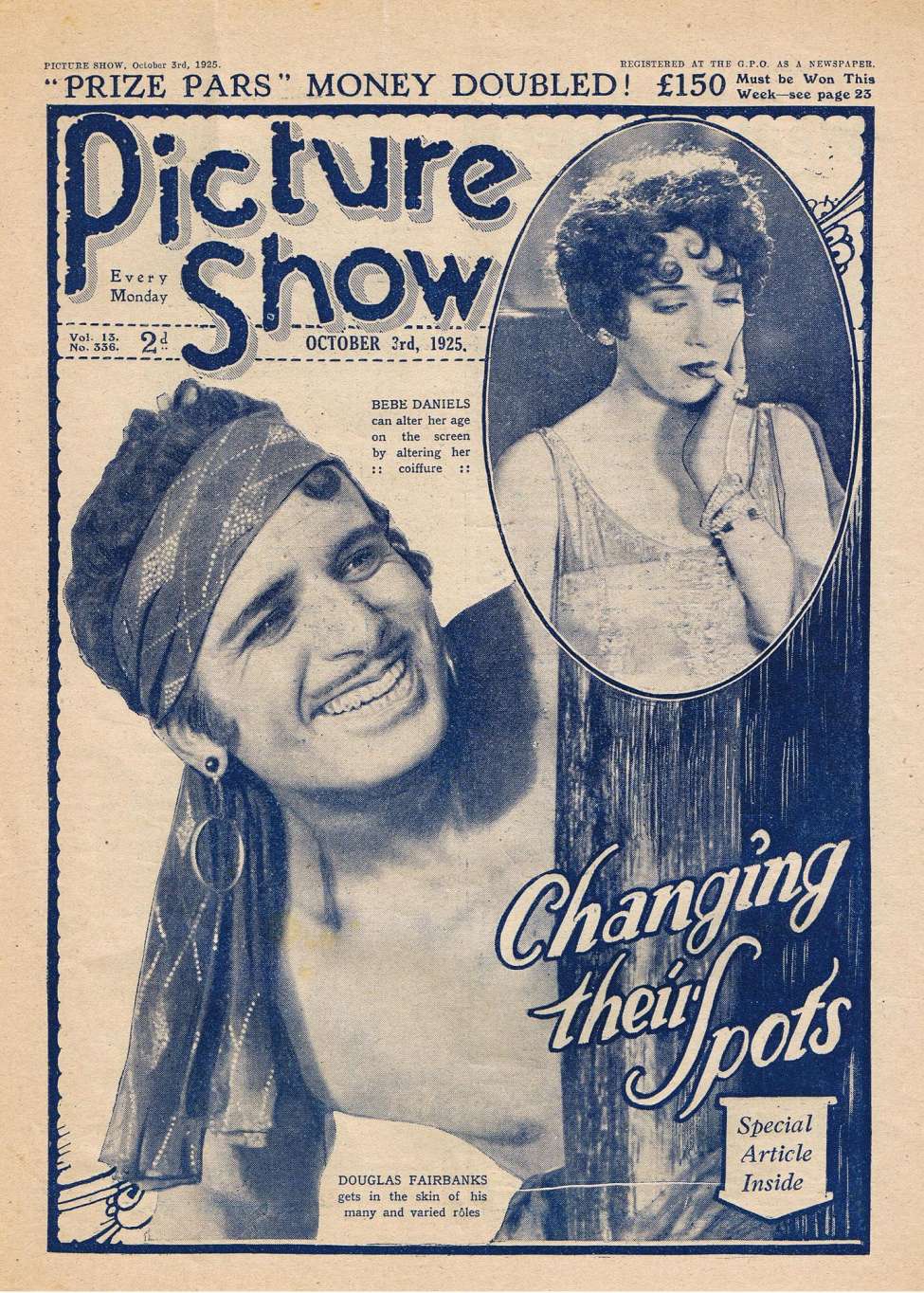 Comic Book Cover For Picture Show 336