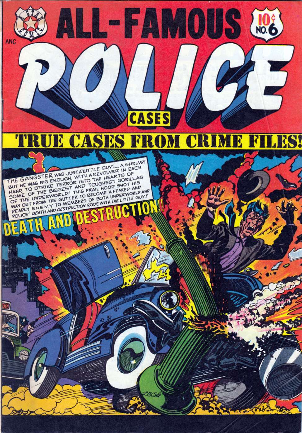 Comic Book Cover For All-Famous Police Cases 6