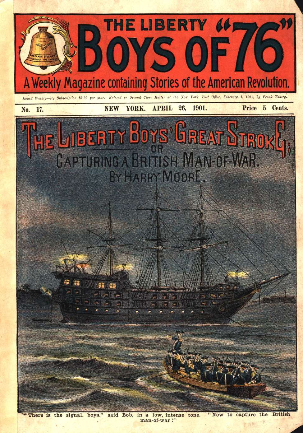 Book Cover For The Liberty Boys of 76 17 - The Liberty Boys' Great Stroke