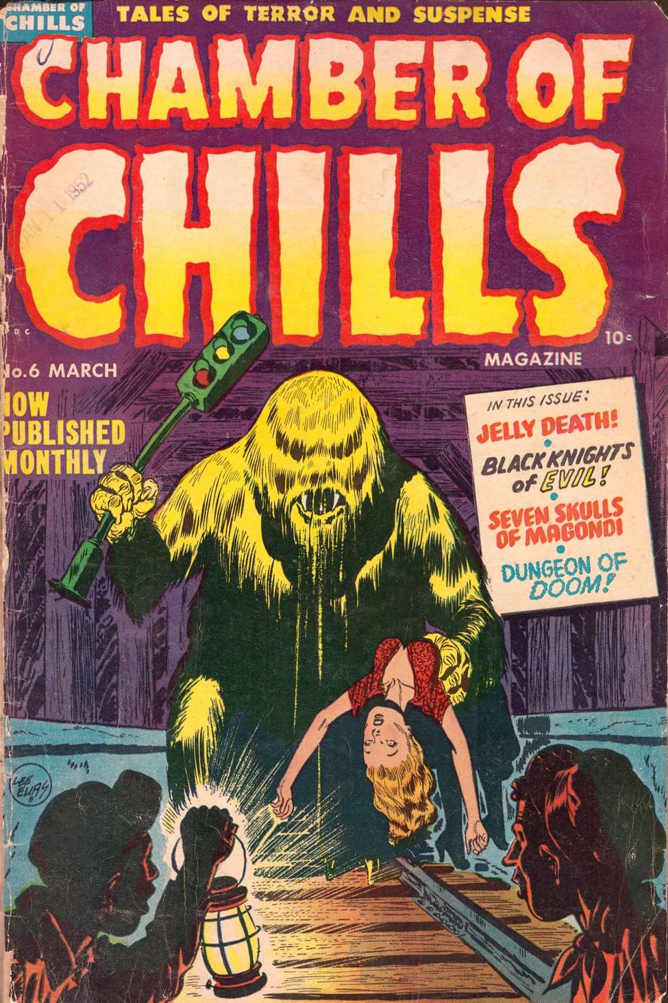 Comic Book Cover For Chamber of Chills 6
