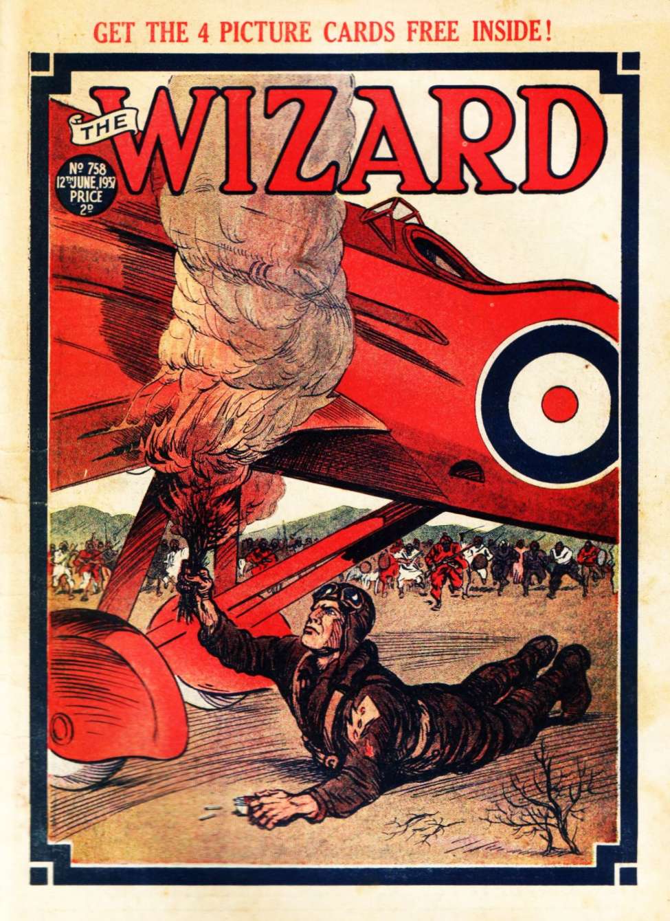 Book Cover For The Wizard 758