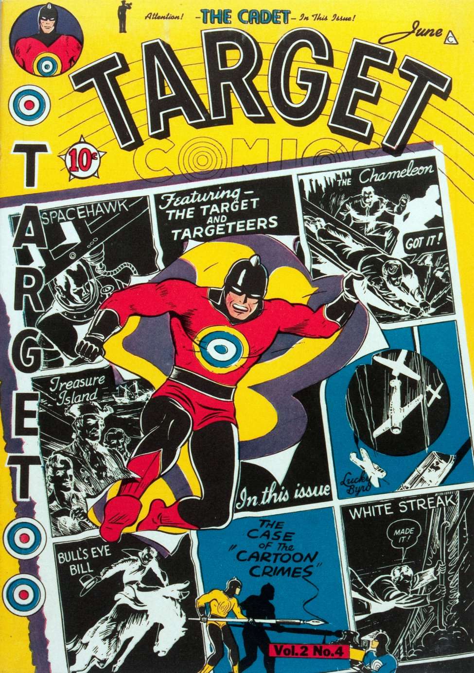 Book Cover For Target Comics v2 4