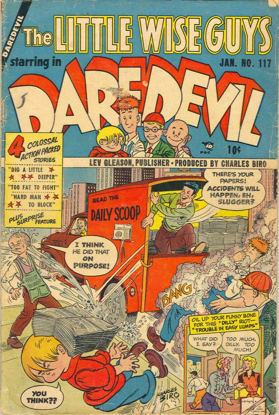 Comic Book Cover For Daredevil Comics 117