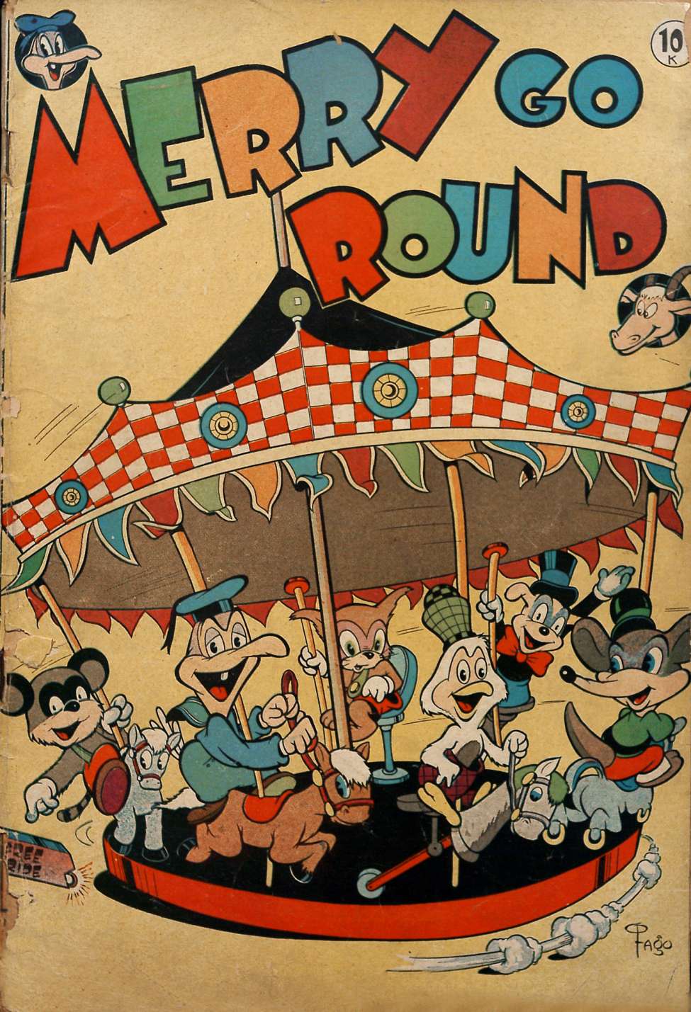 Comic Book Cover For Merry-Go-Round Comics 1