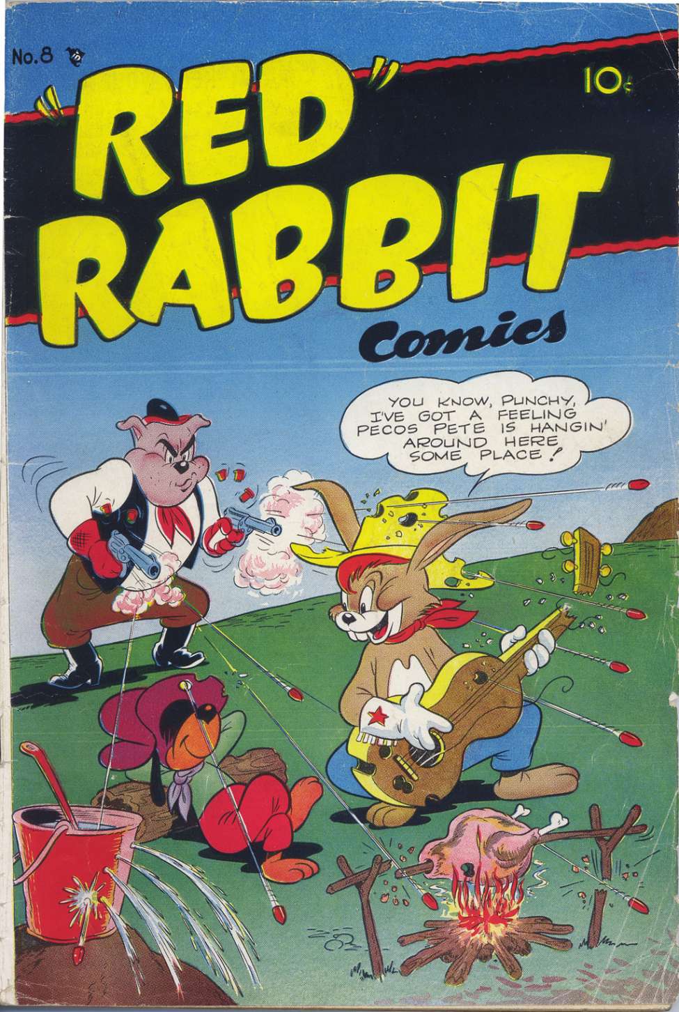 Comic Book Cover For Red Rabbit 8