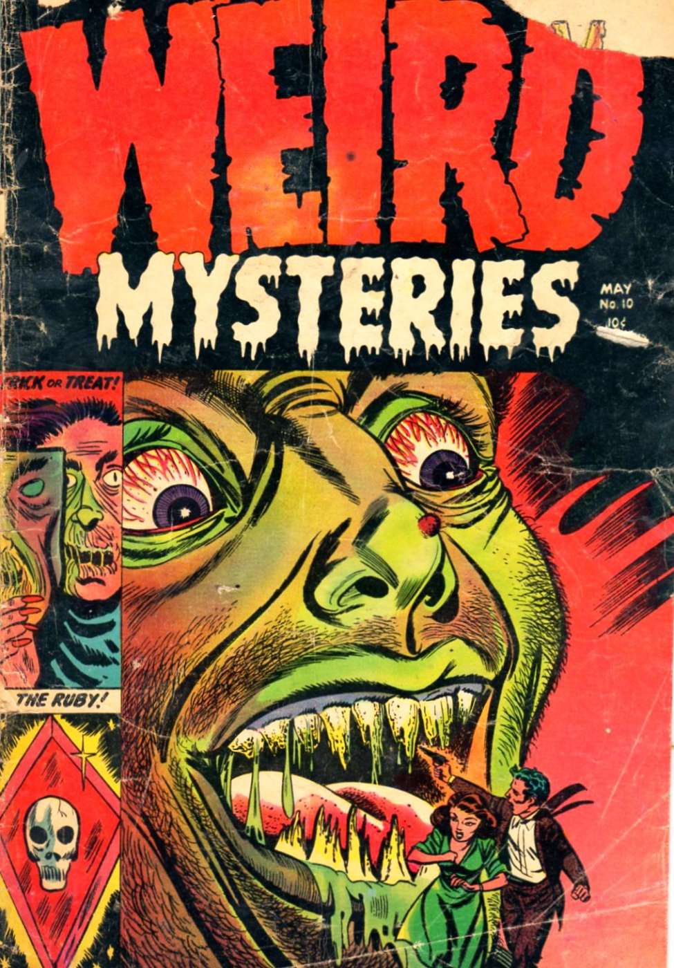Book Cover For Weird Mysteries 10