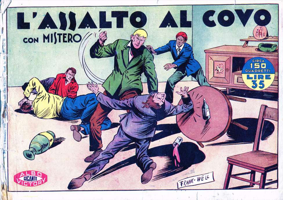 Comic Book Cover For Mistero 31 - L'Assalto Al Covo