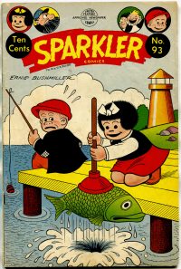 Large Thumbnail For Sparkler Comics 93