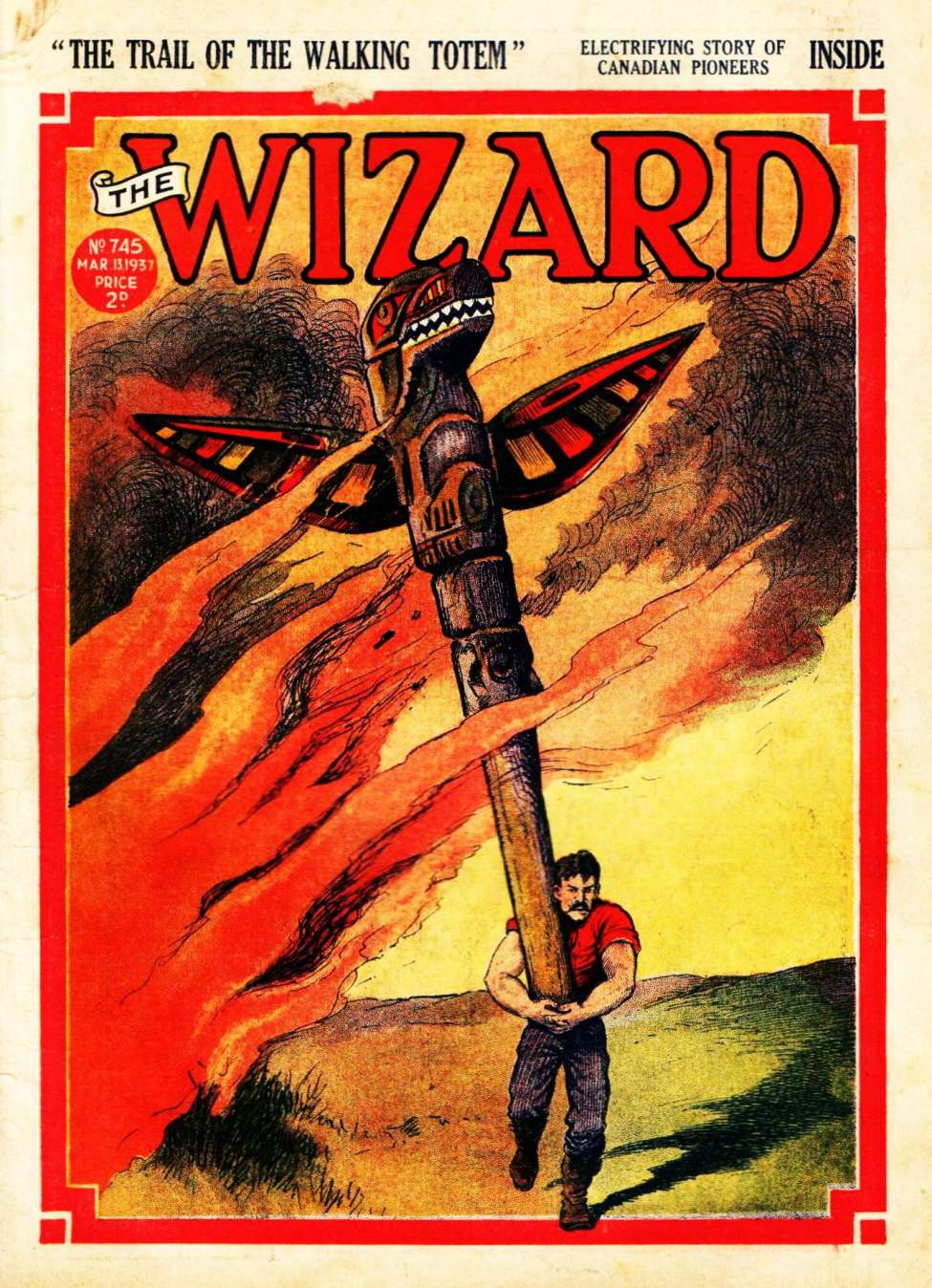 Book Cover For The Wizard 745