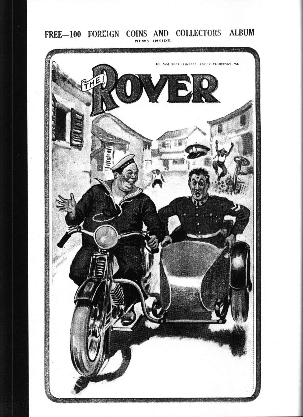 Book Cover For The Rover 544