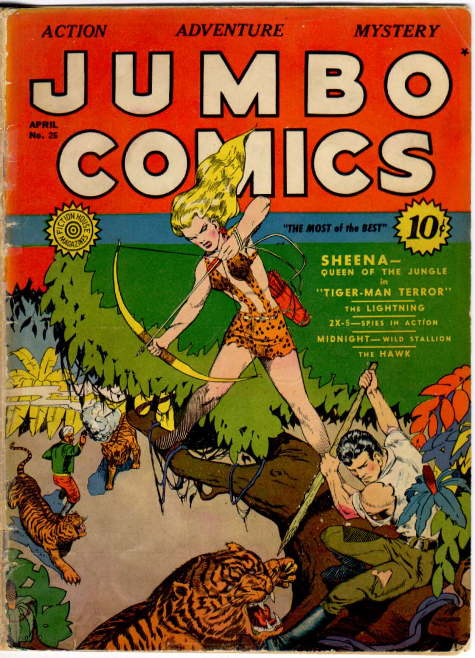 Book Cover For Jumbo Comics 26